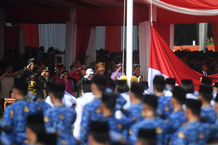 UPACARA HARI LAHIR PANCASILA DI MONAS