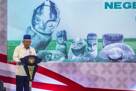 WAPRES LUNCURKAN PROMOSI WISATA SULTENG NEGERI 1000 MEGALIT