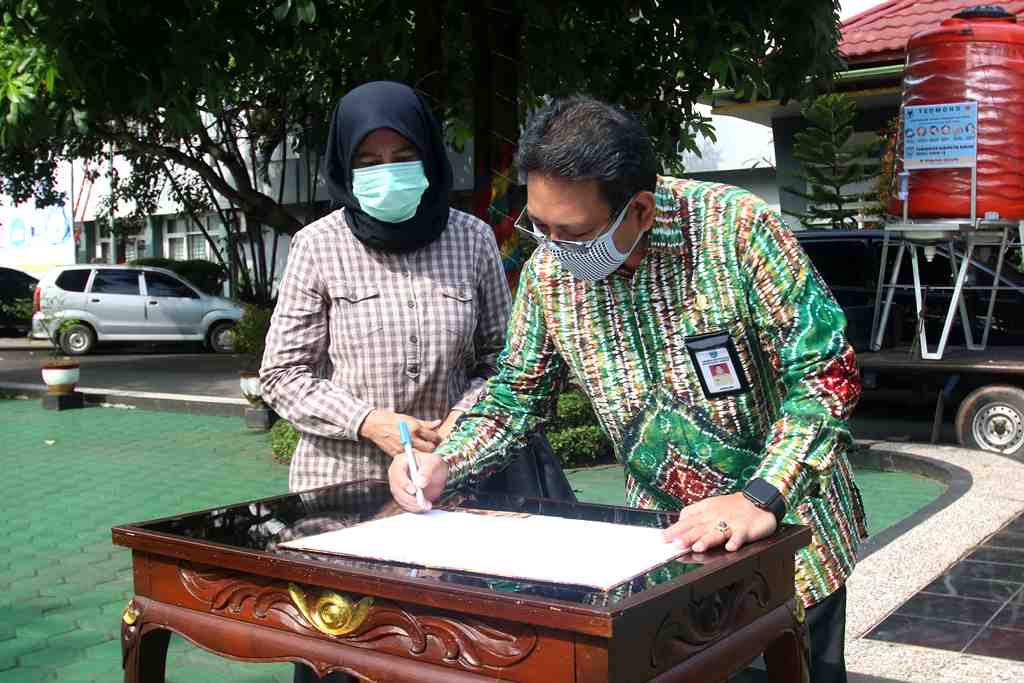 KERJA SAMA FASILITAS TEMPAT CUCI TANGAN
