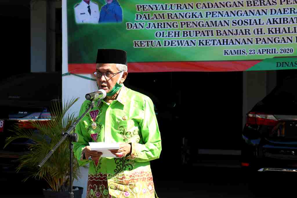BANTUAN PANGAN MENGURANGI KERESAHAN MASYARAKAT