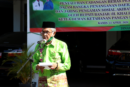 BANTUAN PANGAN MENGURANGI KERESAHAN MASYARAKAT