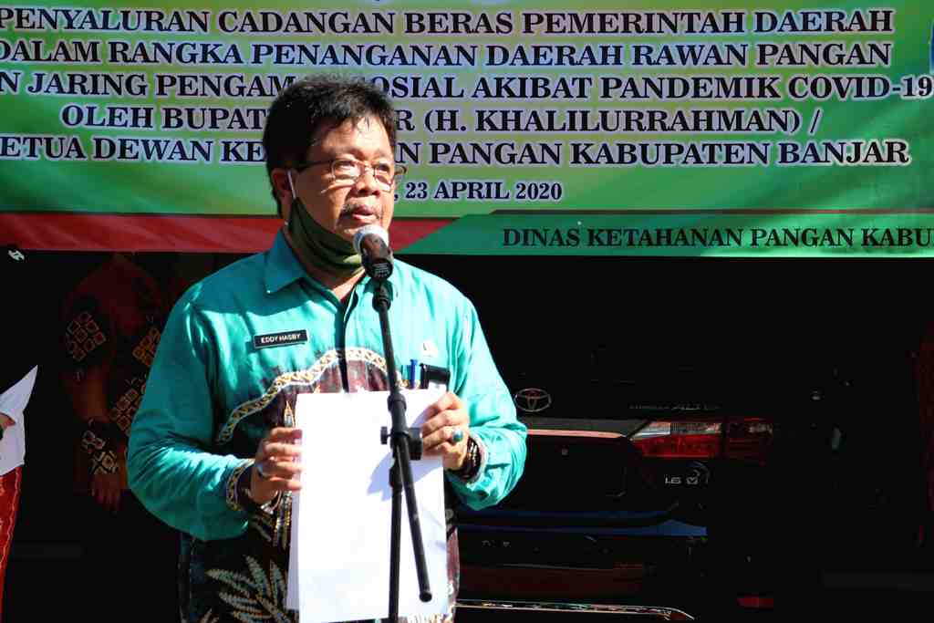 CADANGAN PANGAN SIAP DIBAGIKAN UNTUK WARGA