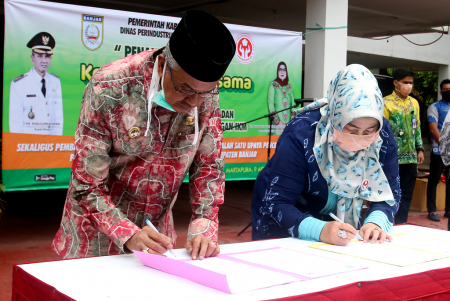 KESEPAKATAN BERSAMA PRODUKSI MASKER NON MEDIS