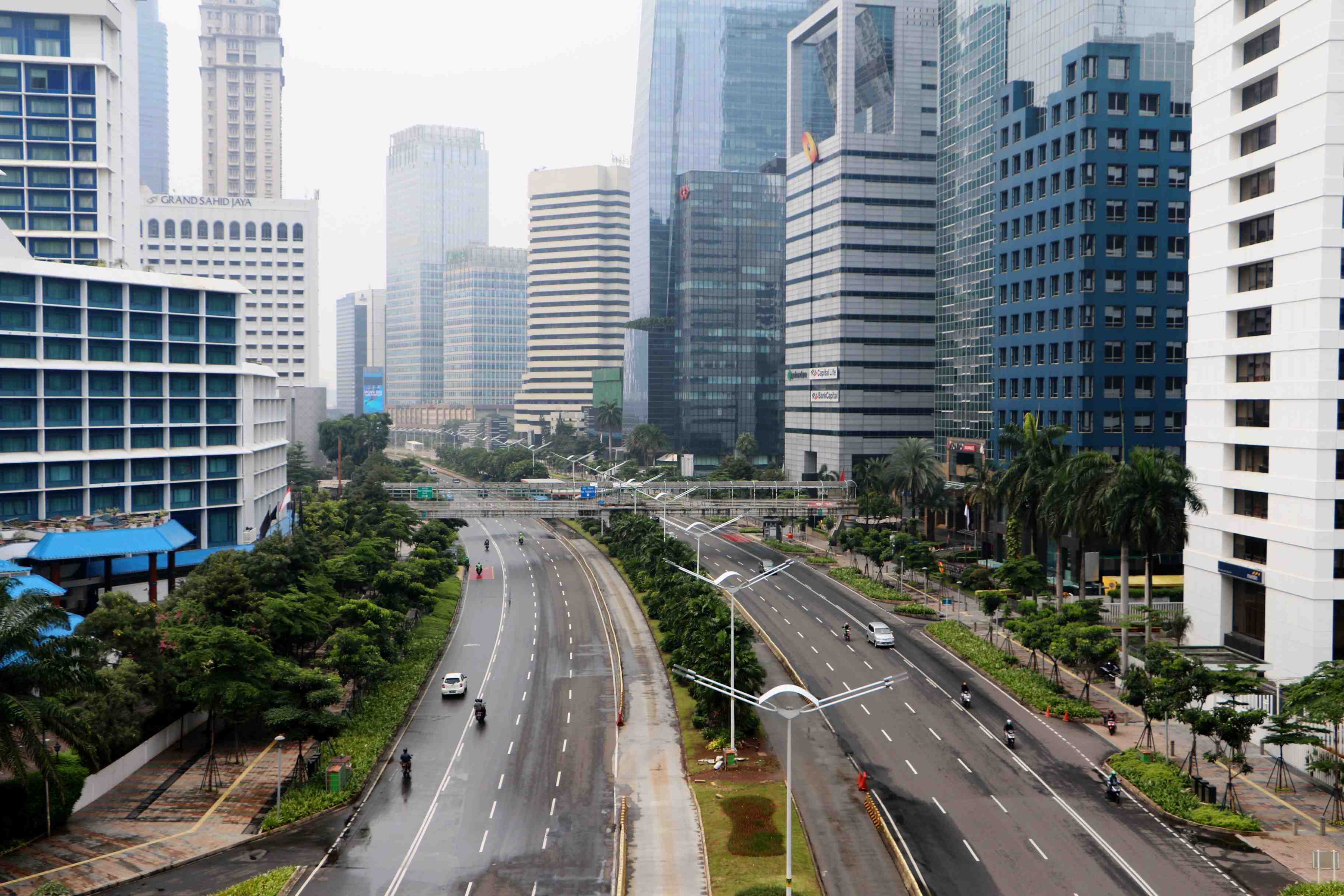 PENERAPAN PSBB HARI PERTAMA DI JAKARTA