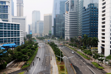 PENERAPAN PSBB HARI PERTAMA DI JAKARTA