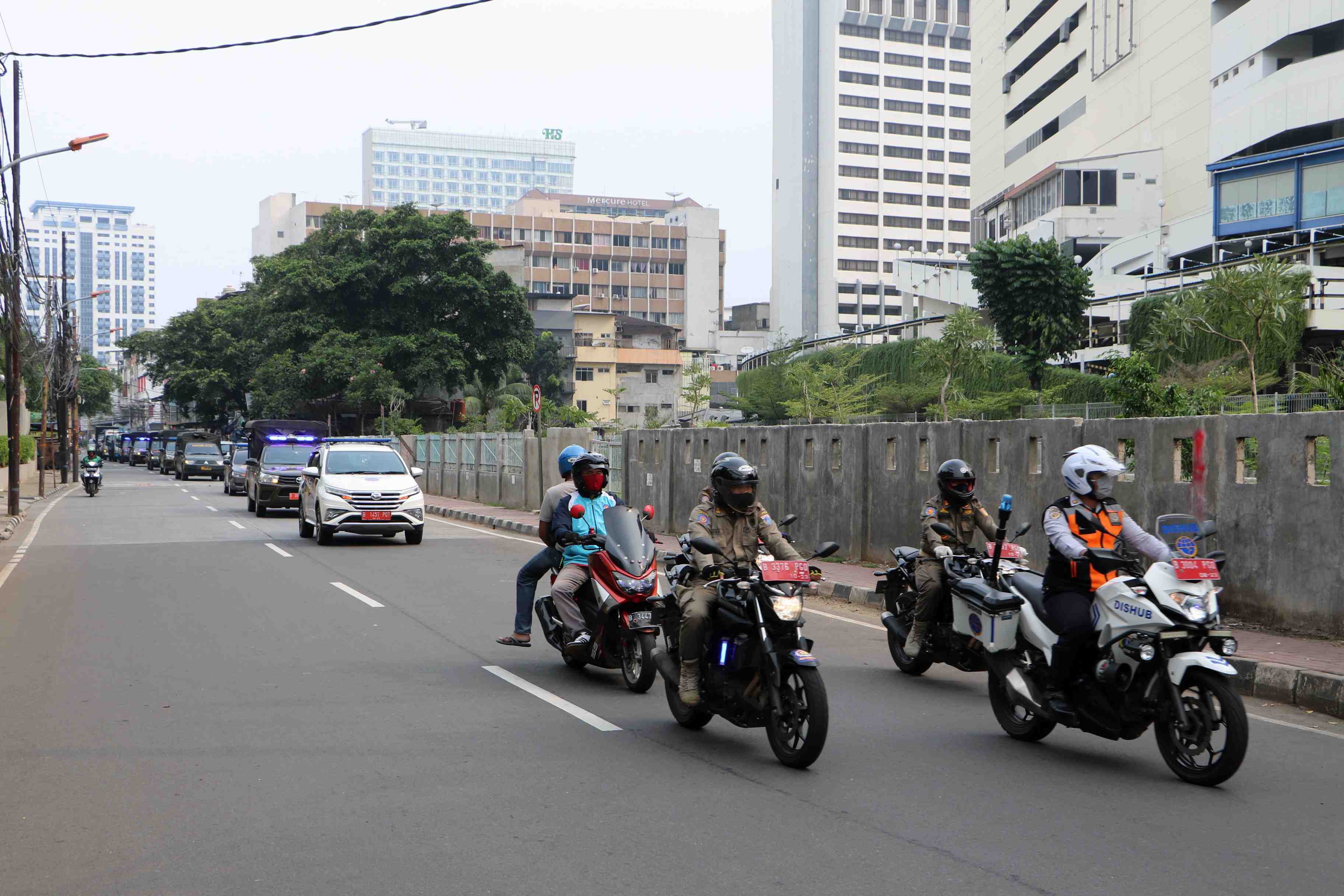 SOSIALISASI DI PENERAPAN PSBB di JAKARTA
