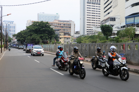SOSIALISASI DI PENERAPAN PSBB di JAKARTA