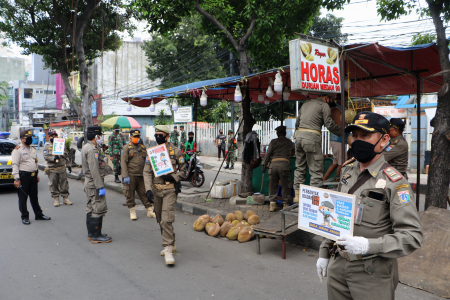 SOSIALISASI DI PENERAPAN PSBB di JAKARTA