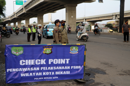 PENGAWASAN MENERAPAN ATURAN PSBB di KOTA BEKASI