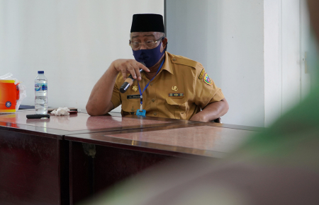PENYALURAN BANTUAN APD DI SELURUH PUSKESMAS