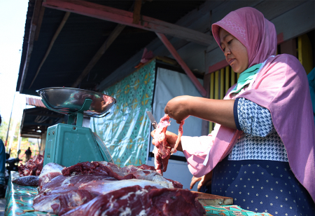 STOK DAGING MENJELANG RAMADAN