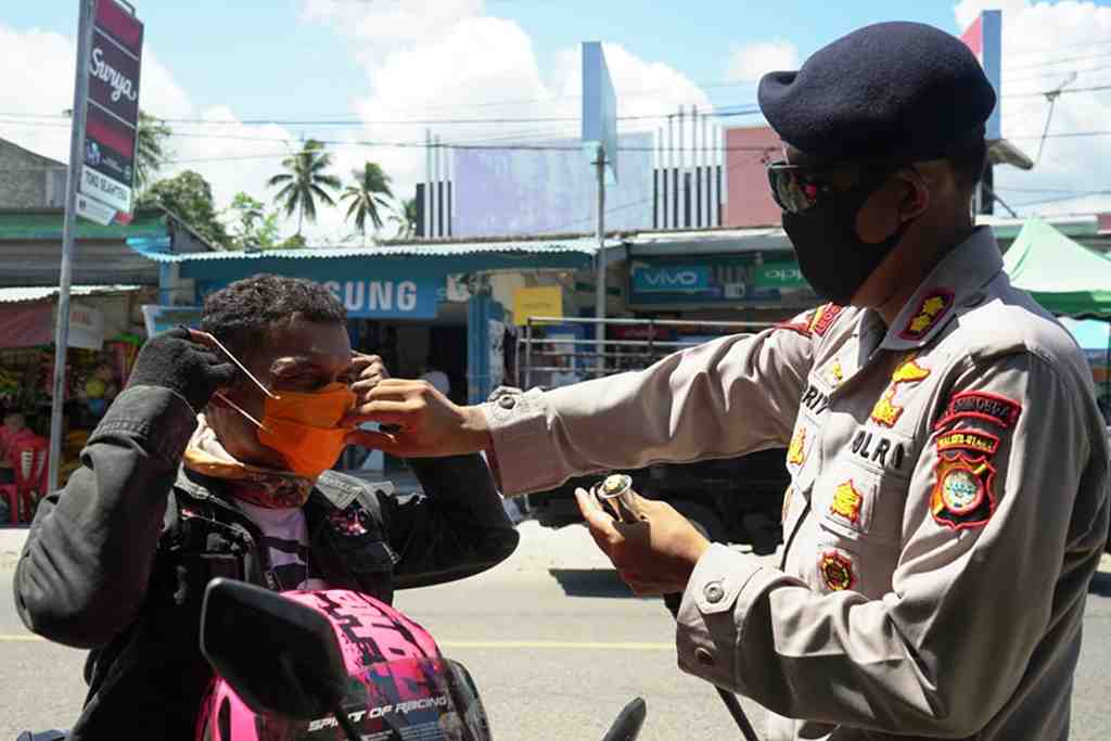 POLRI IKUT CEGAH COVID-19