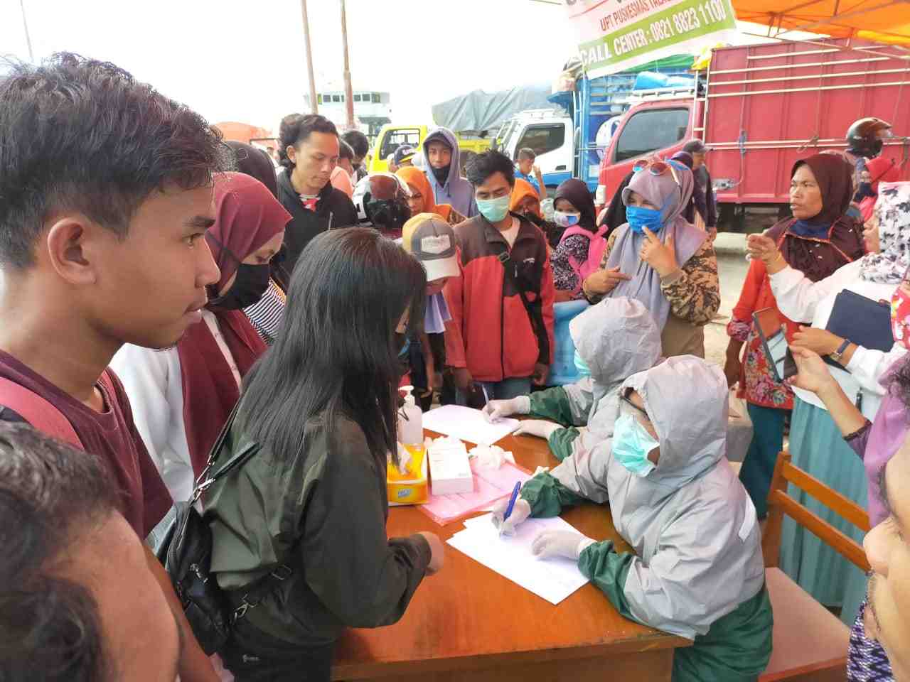 MENDATA PENUMPANG
