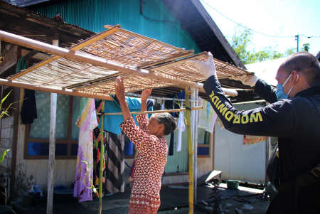 JEMUR IKAN SEPAT KERING