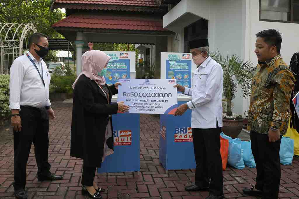  DONASI PENANGGULANGAN COVID-19 di BANJAR
