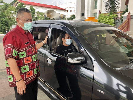 MOBIL KELILING SOSIALISASI COVID-19
