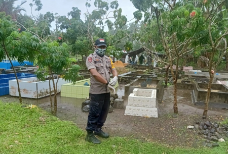 JAGA LOKASI PEMAKAMAN COVID-19