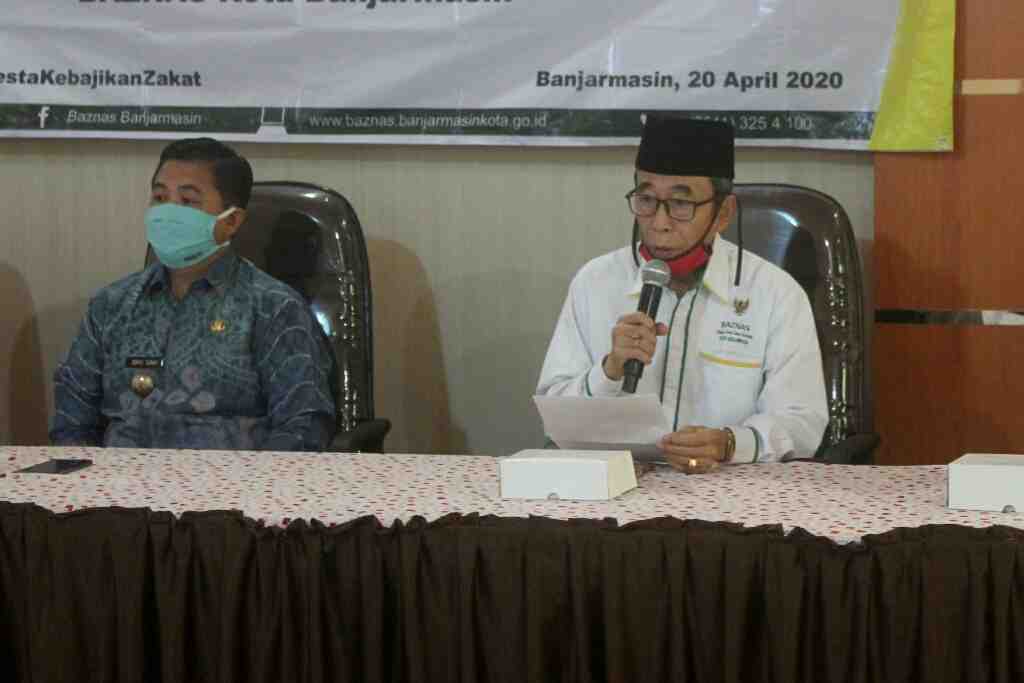 DISTRIBUSI BANTUAN ZIS