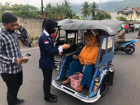PENUMPANG  WAJIB BERMASKER