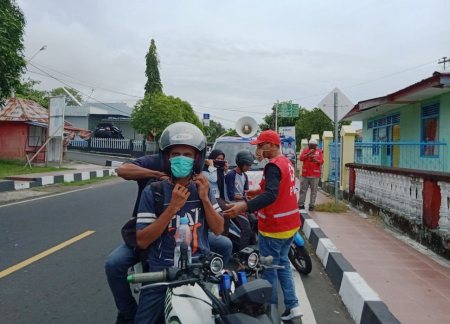 PENGENDARA WAJIB PAKAI MASKER