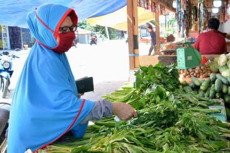 PENJUALAN SAYURAN MENINGKAT