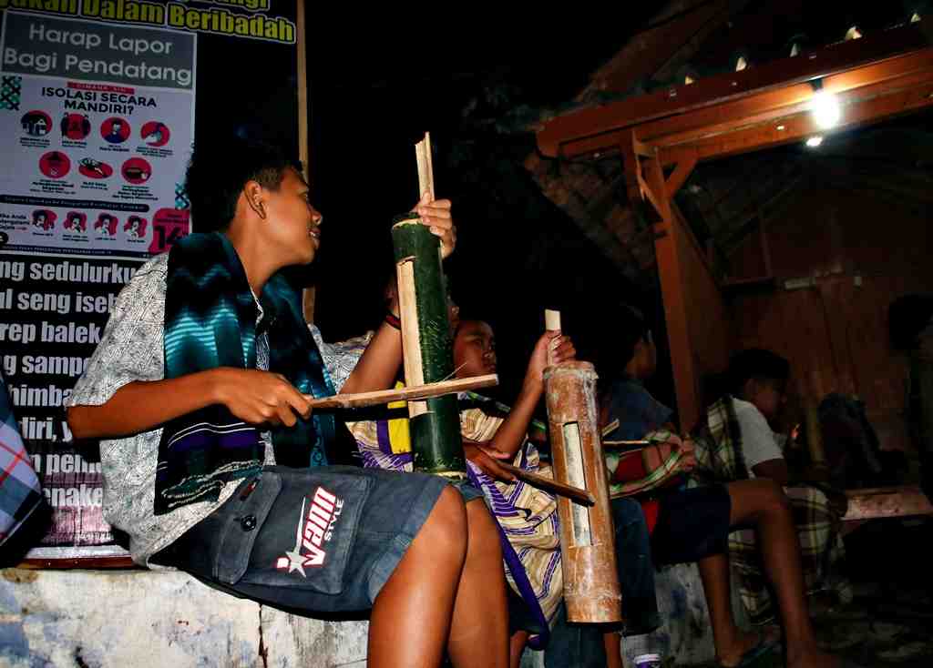 TABUH KENTONGAN BAMBU
