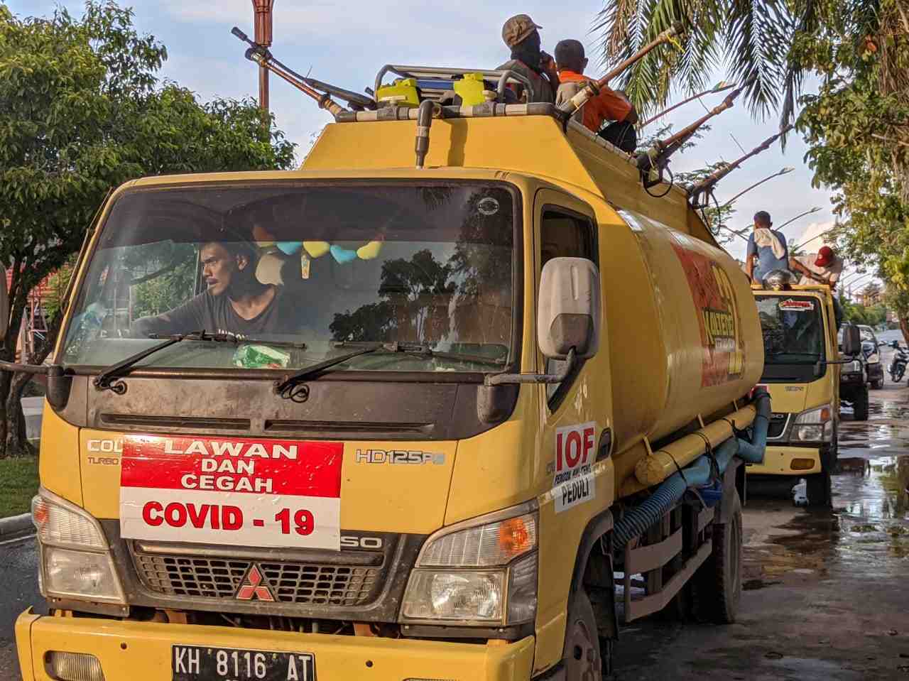 KOMUNITAS OFFROAD KALIMANTAN TENGAH CEGAH COVID-19