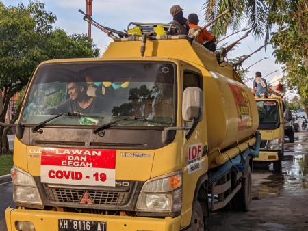 KOMUNITAS OFFROAD KALIMANTAN TENGAH CEGAH COVID-19