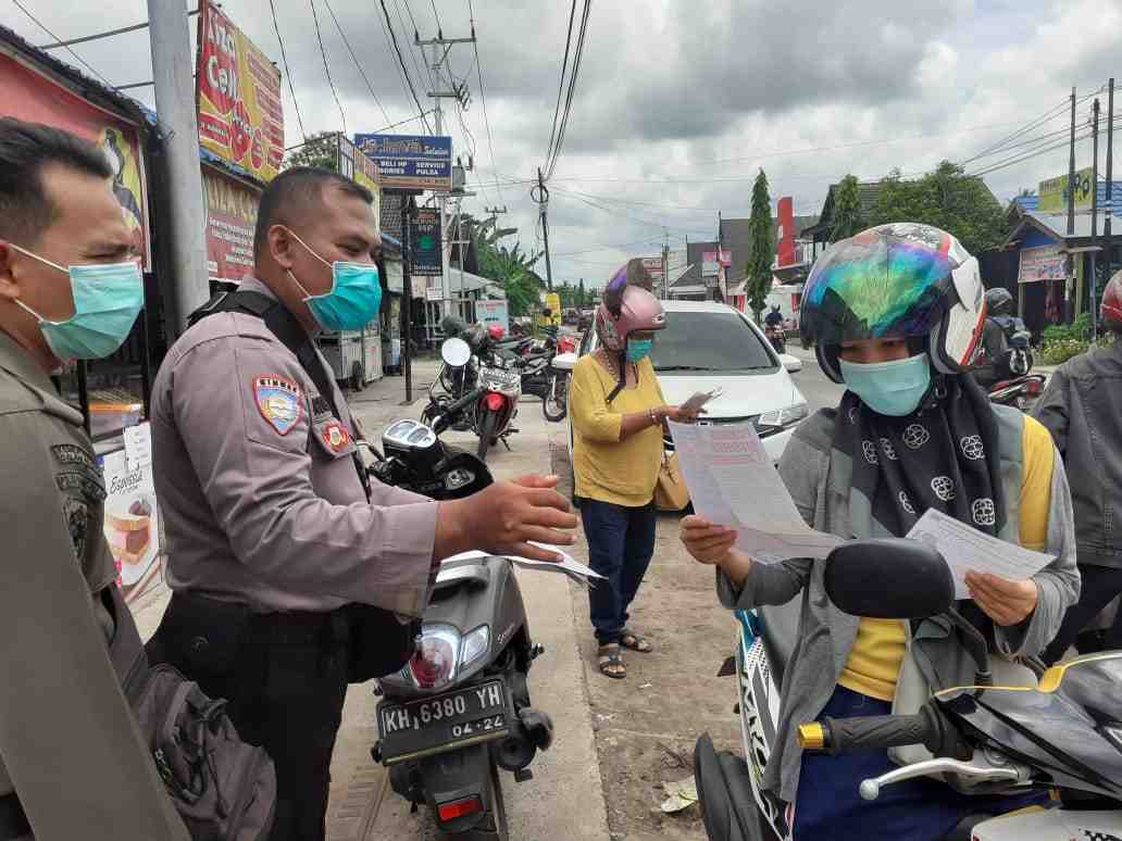 IMBAUAN MENGGUNAKAN MASKER