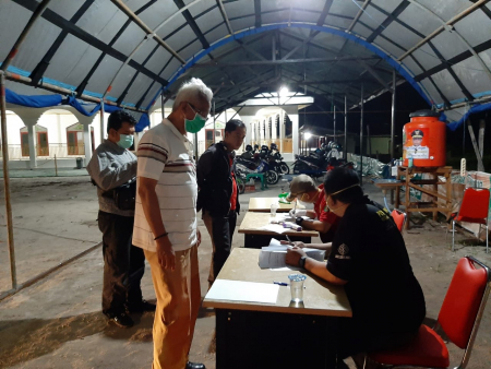 MELAPOR KEDATANGAN