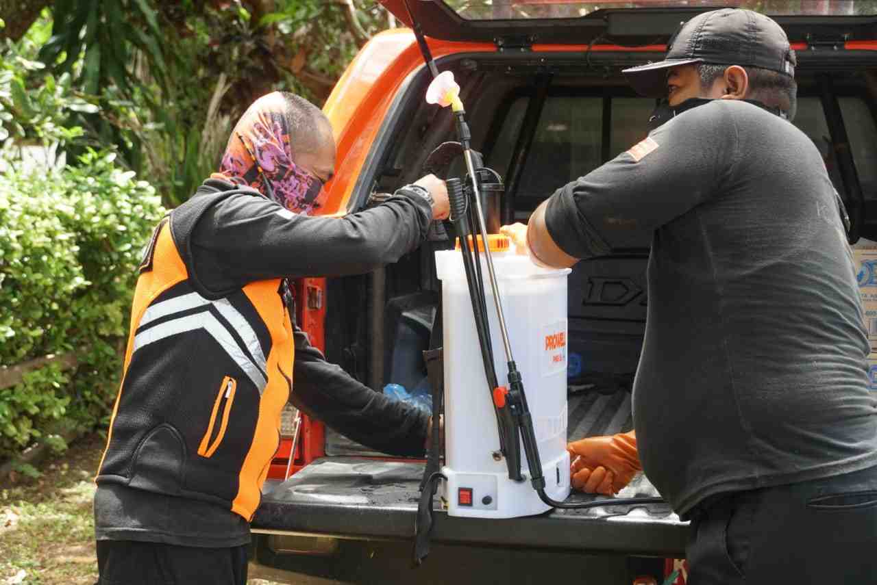 SIAPKAN ALAT SEMPROT BERTENAGA BATERAI