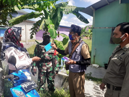 RAZIA WAJIB  PAKAI MASKER