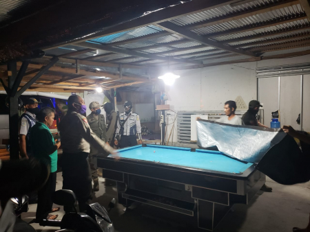 PENUTUPAN TEMPAT USAHA BILLIARD