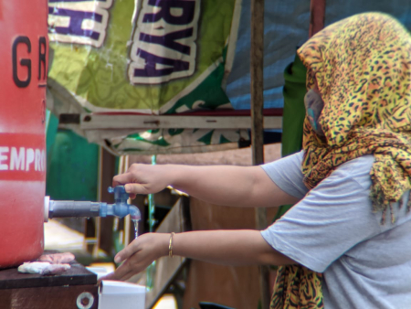 CUCI TANGAN SETELAH BELANJA