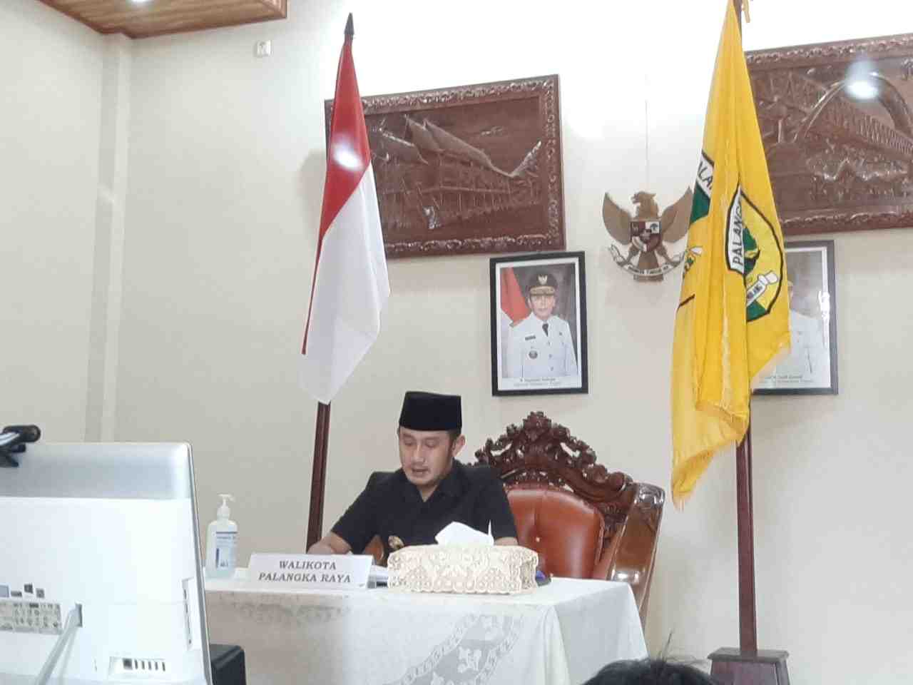 VIDEO KONFERENSI PERTANGGUNGJAWABAN WALIKOTA PALANGKA RAYA