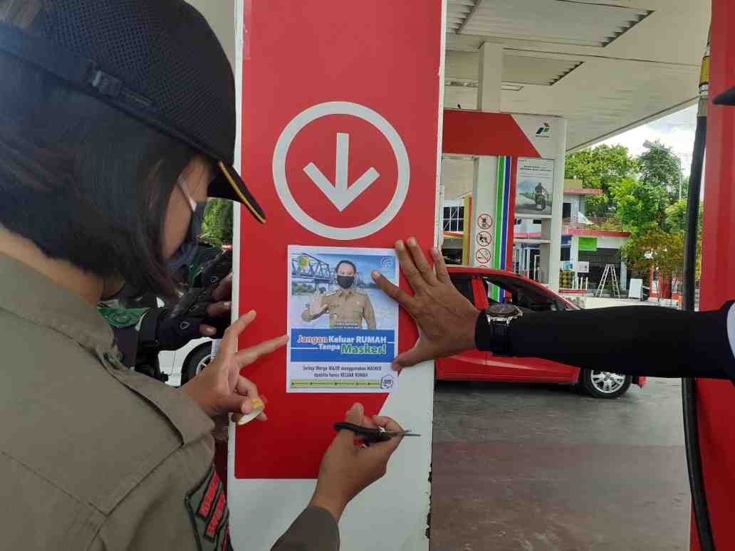 IMBAUAN WAJIB PAKAI MASKER 