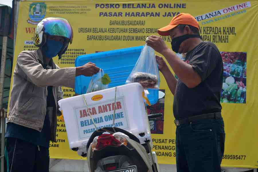 JASA LAYANAN PESAN ANTAR DARING DI PASAR TRADISIONAL