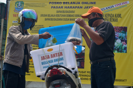 JASA LAYANAN PESAN ANTAR DARING DI PASAR TRADISIONAL