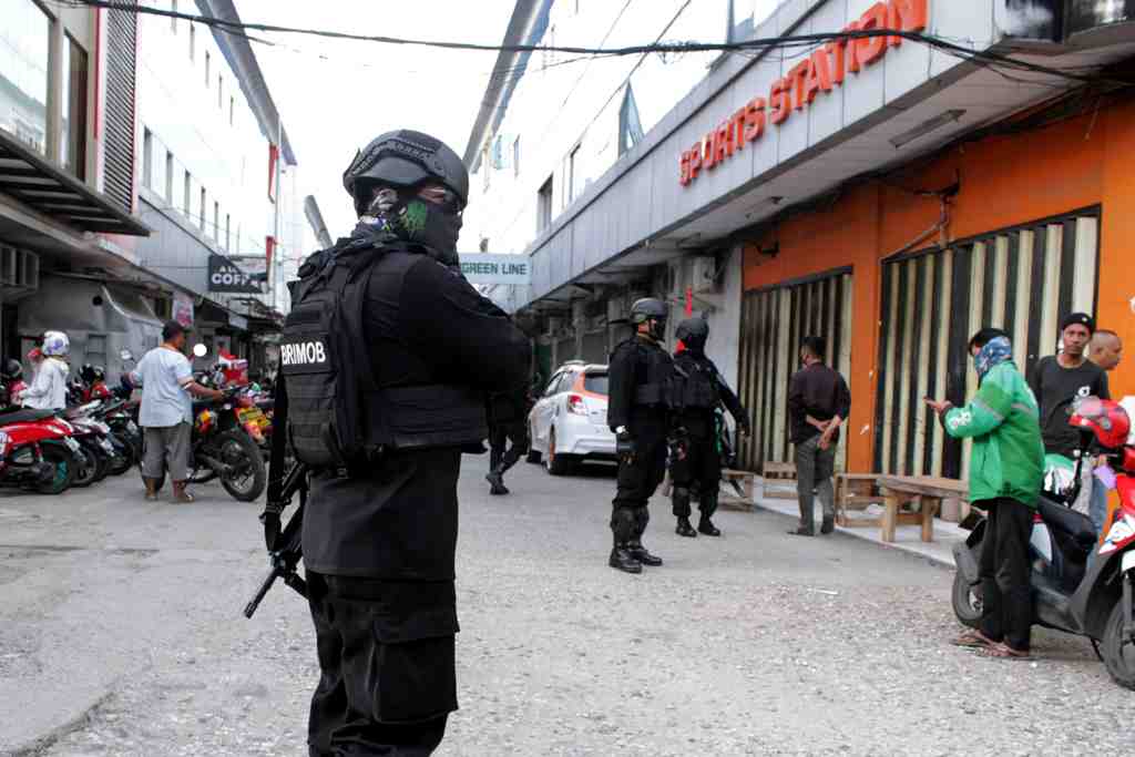 PATROLI PENCEGAHAN COVID-19 DI MAKASSAR
