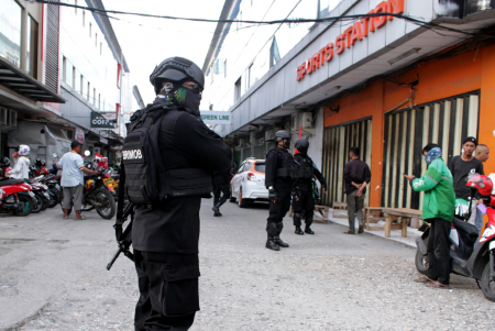 PATROLI PENCEGAHAN COVID-19 DI MAKASSAR