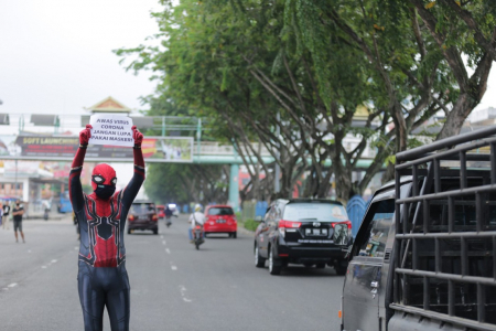 SIPDERMEN TURUN KE JALAN