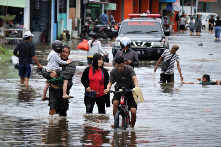 BANJIR di KOTA SINGKAWANG