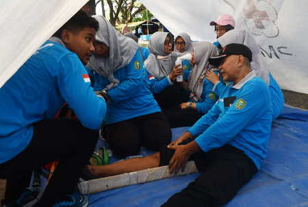 SIAGA BENCANA BERBASIS MASYARAKAT PMI MADIUN