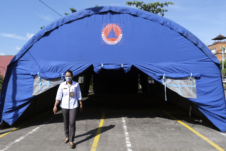 ANTISIPASI GEMPA BUMI SUSULAN DI KARANGASEM BALI