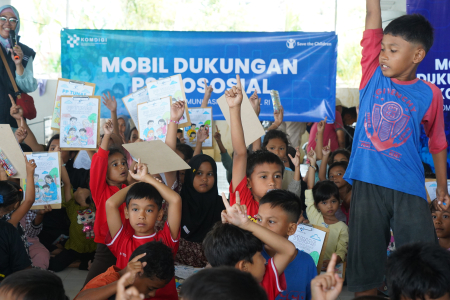 DUKUNGAN UNTUK SENYUM ANAK PIDIE JAYA