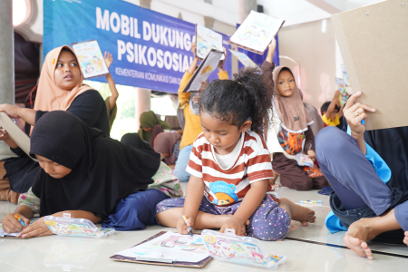 TRAUMA HEALING ANAK TERDAMPAK BENCANA