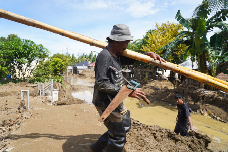 JALUR TERDAMPAK BANJIR BANDANG
