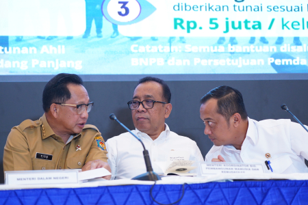 KETERANGAN PERS PENANGANAN PASCABENCANA SUMATRA