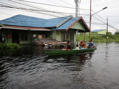 BANJIR DI PALANGKA RAYA 