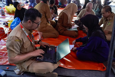 PENDATAAN WARGA TERDAMPAK KEBAKARAN 